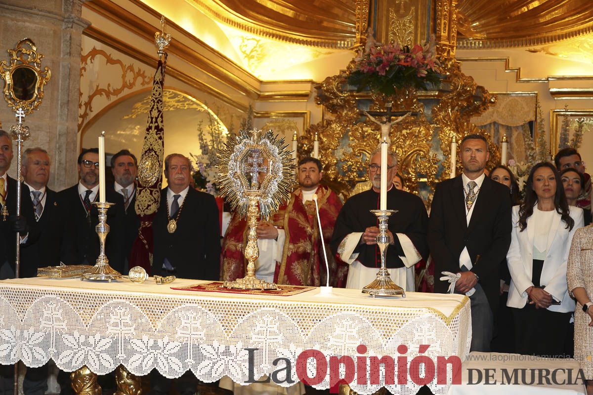 Fiestas de Caravaca: Procesión de regreso a la Basílica