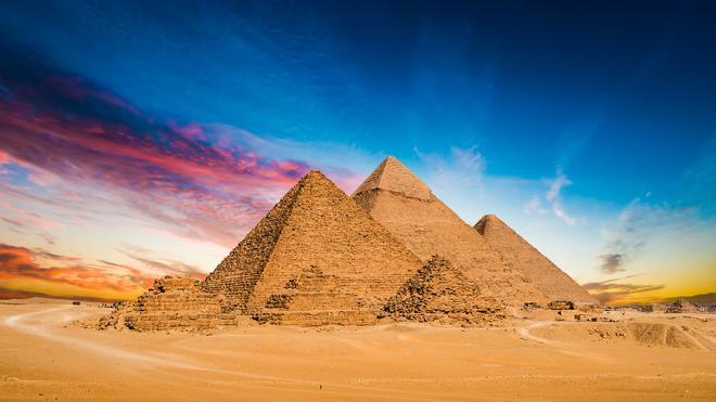 Pirámides de Giza, Egipto.