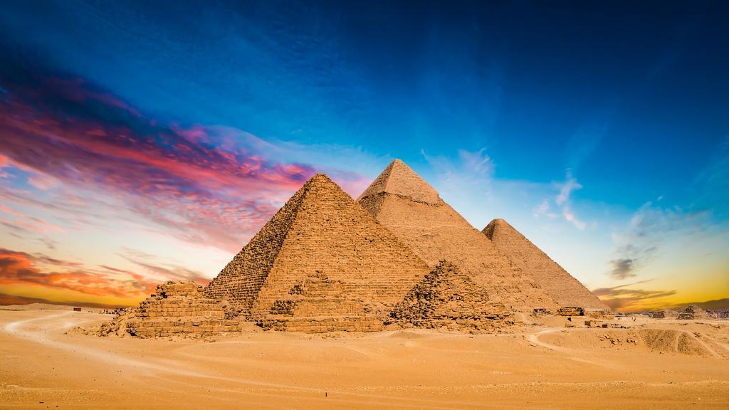 Pirámides de Giza, Egipto.