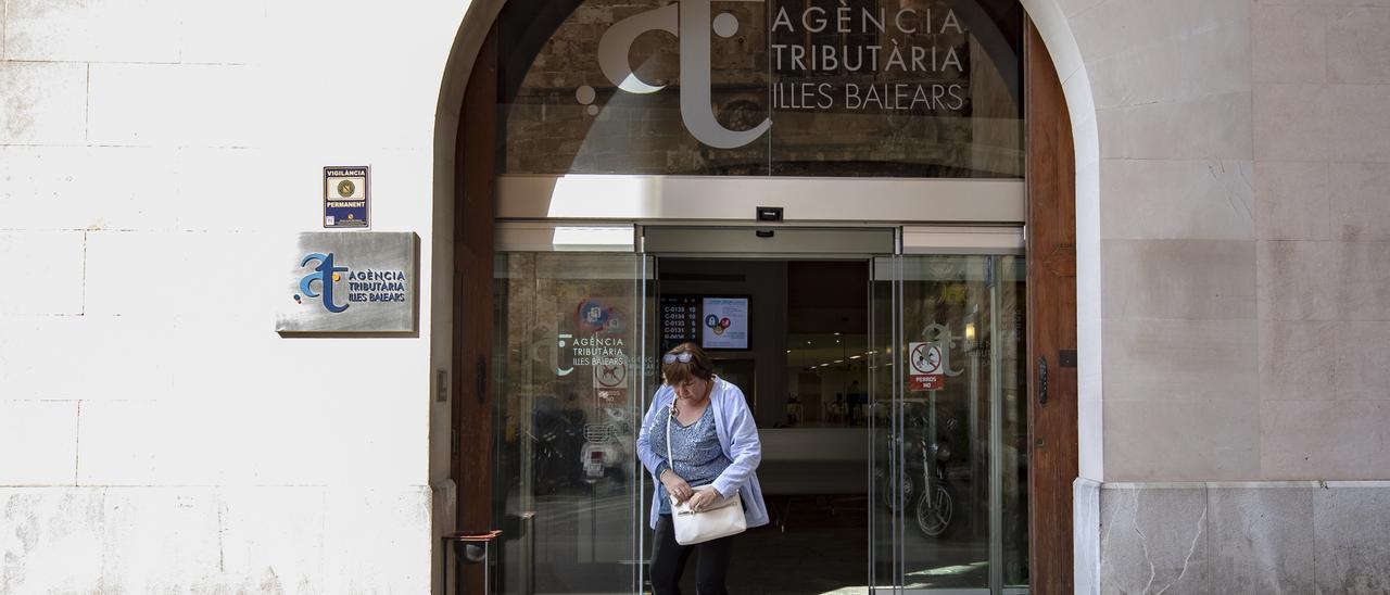 Dependencias de la Agencia Tributaria en Palma.