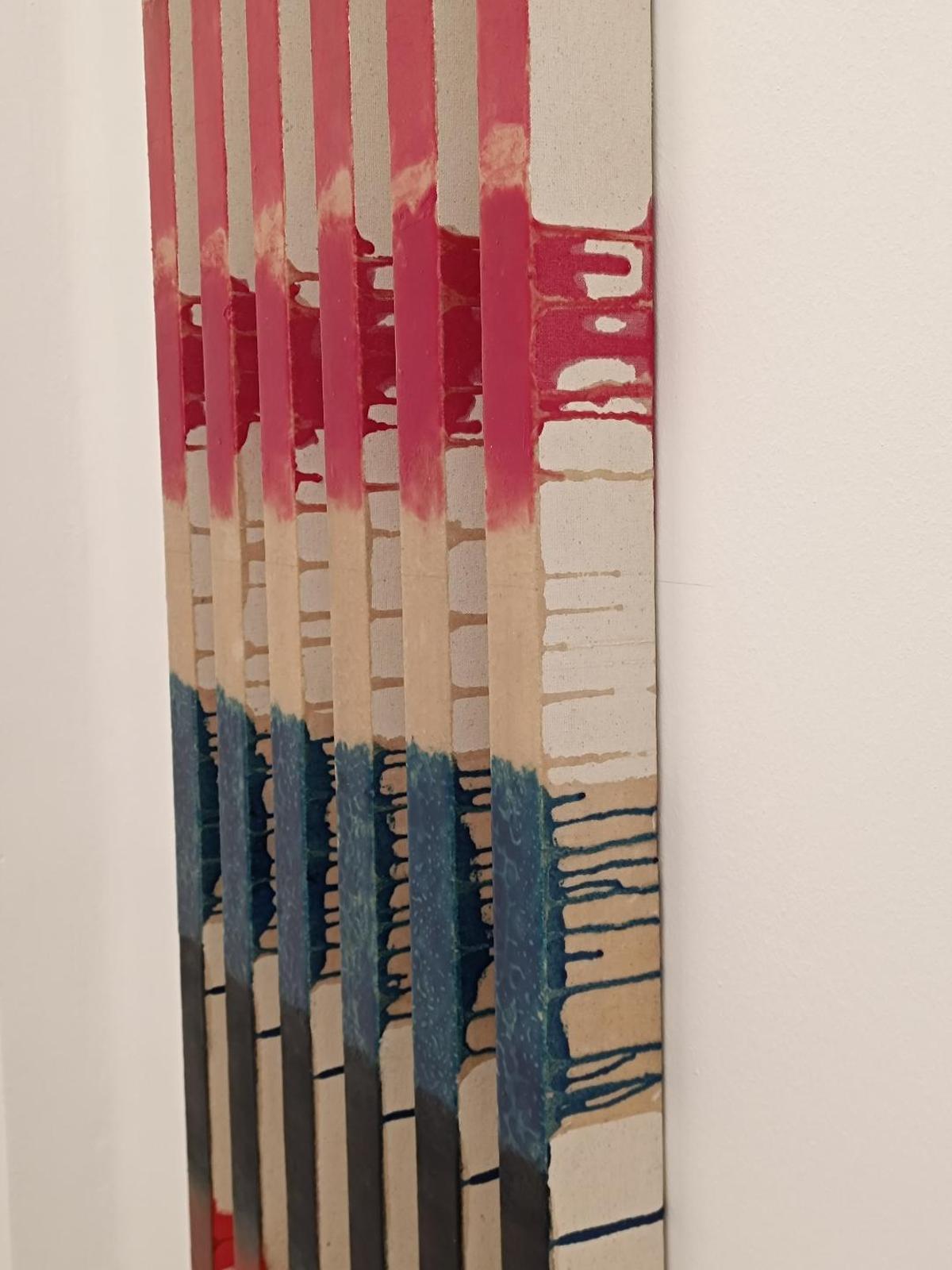 Detalle de una de las obras que forman parte de la exposición.