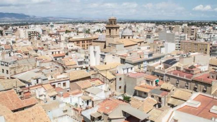 Imagen del municipio callosino captada desde la ermita de San Roque.