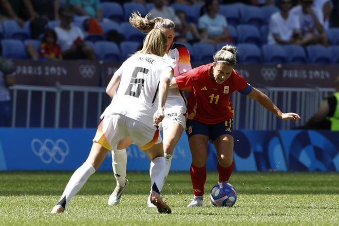 Fútbol fermenino - Partido por la medalla de bronce España - Alemania