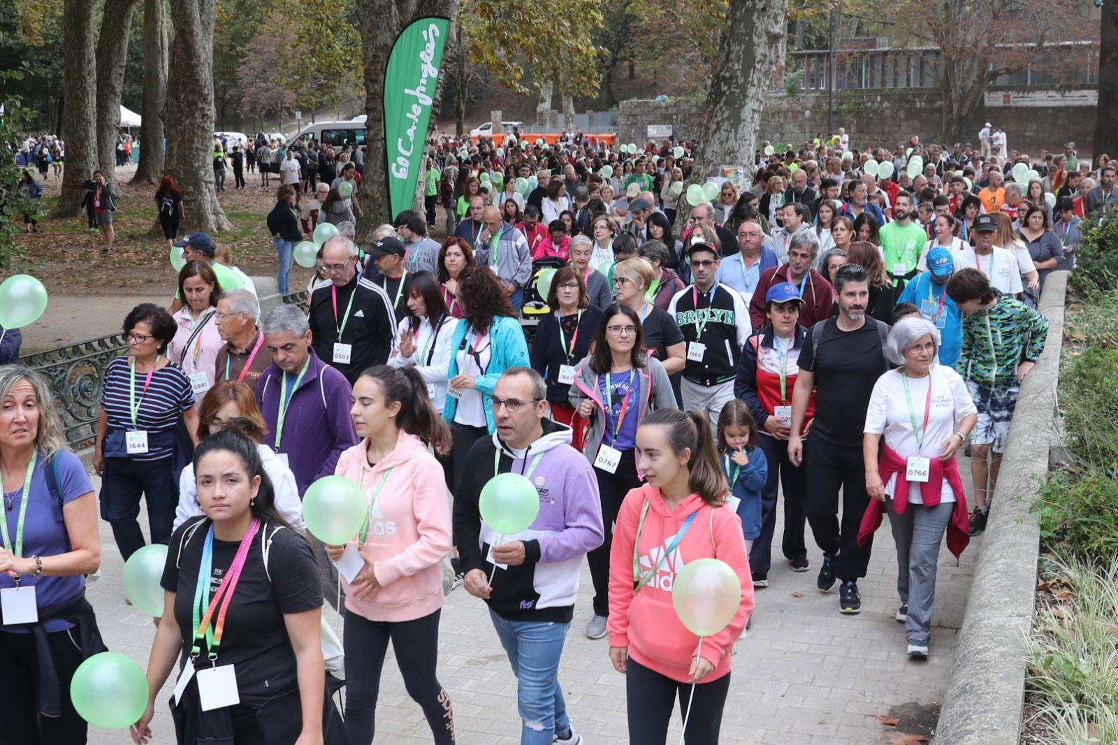 Vigo marcha en favor de Aspanaex