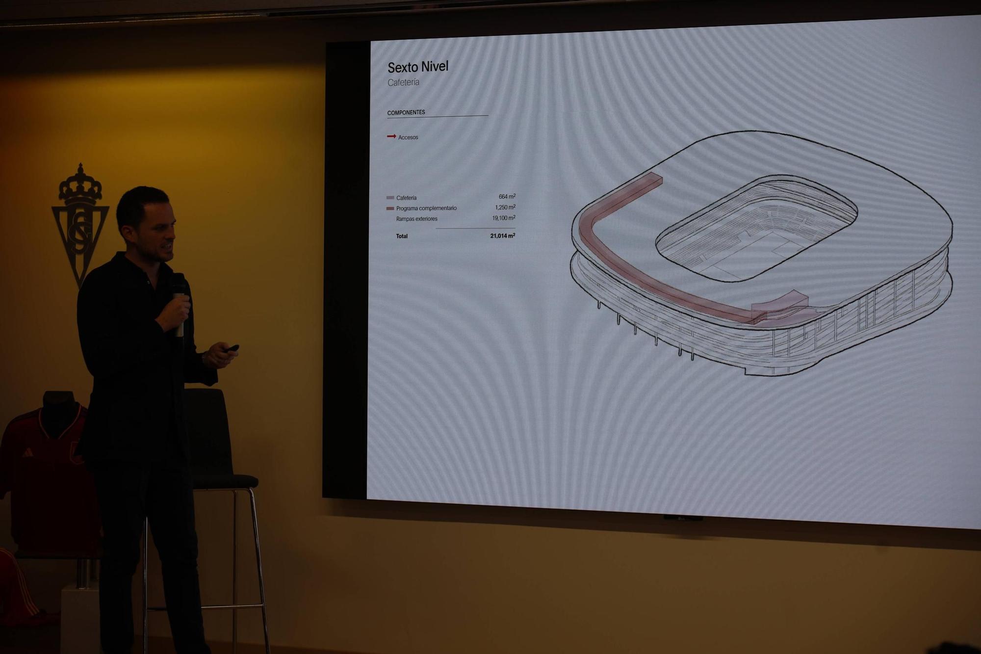 Así será el nuevo Molinón: el Sporting presenta el proyecto (en imágenes)