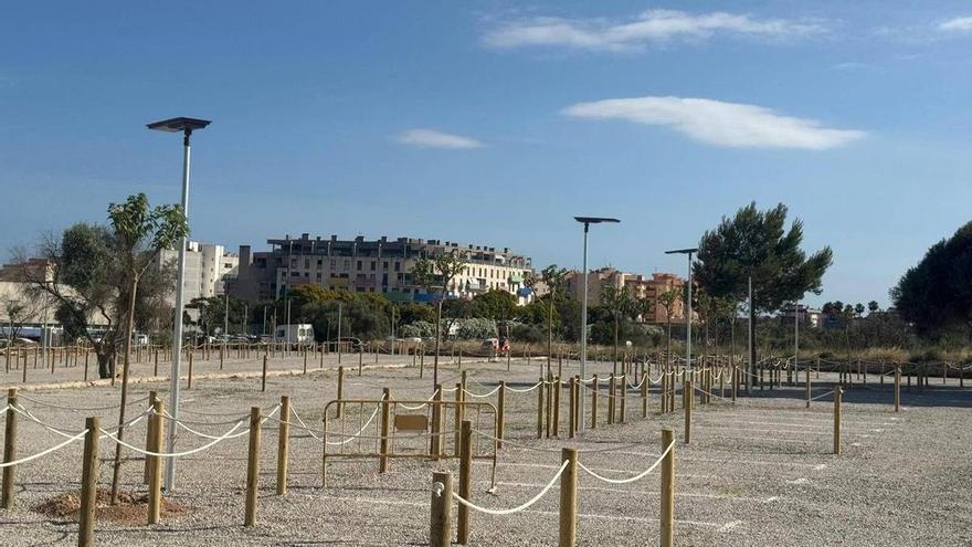 Finalizan las obras del 'parking' disuasorio más grande de Ibiza: 940 plazas gratuitas