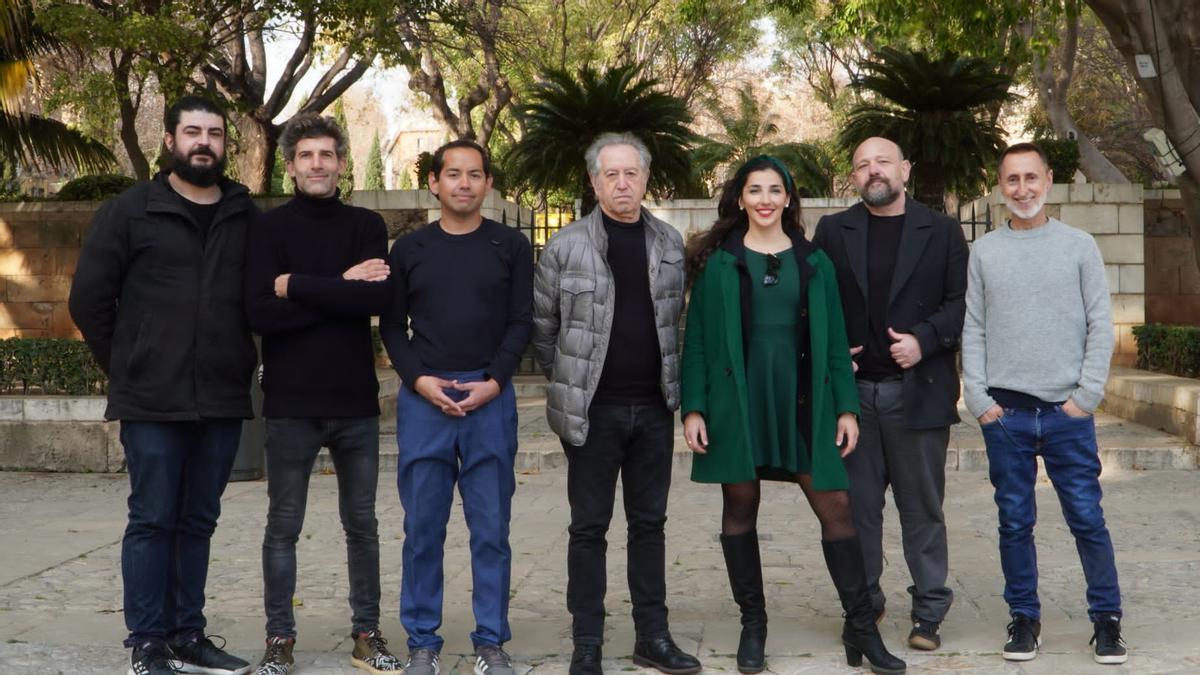 La comisión ejecutiva de la Associació d&#039;Artistes Visuals.