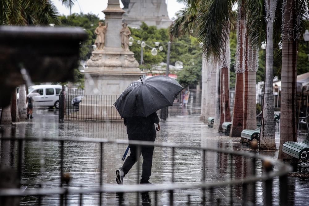 Lluvias en Tenerife