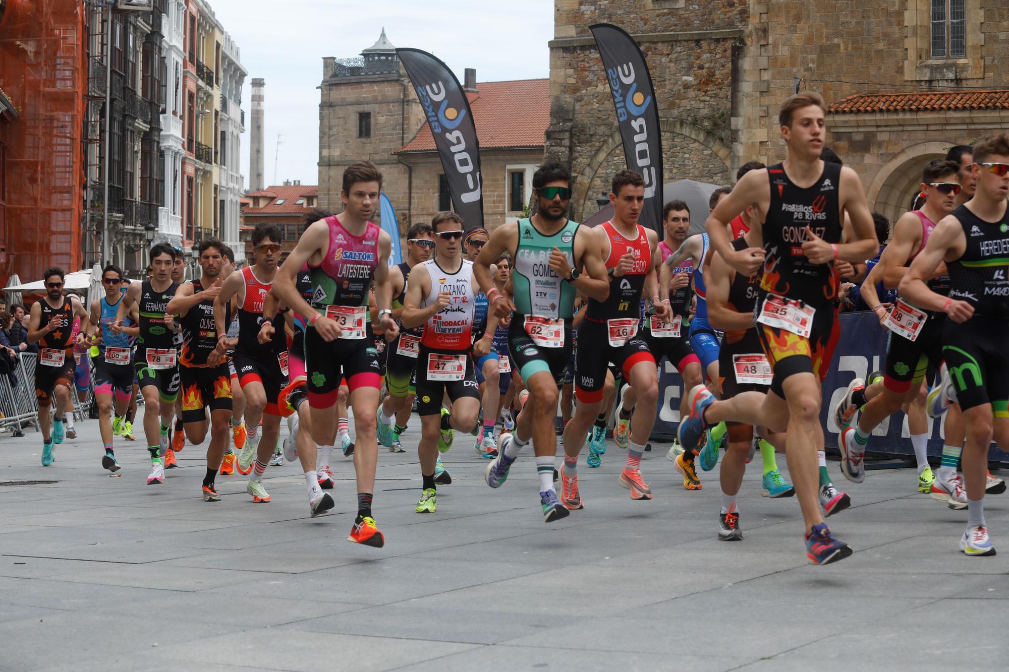 EN IMÁGENES: Así fue el Duatlón en Avilés