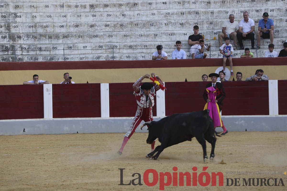 Novillada de promoción en Cehegín: Fran Ferrer, Parrita, José María Trigueros y Víctor Acebo