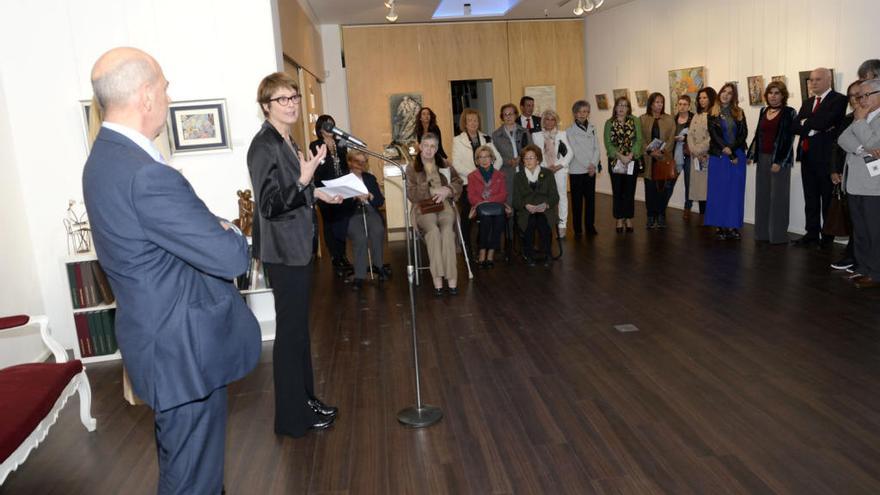 La inauguració de l&#039;exposició va atraure molt de públic