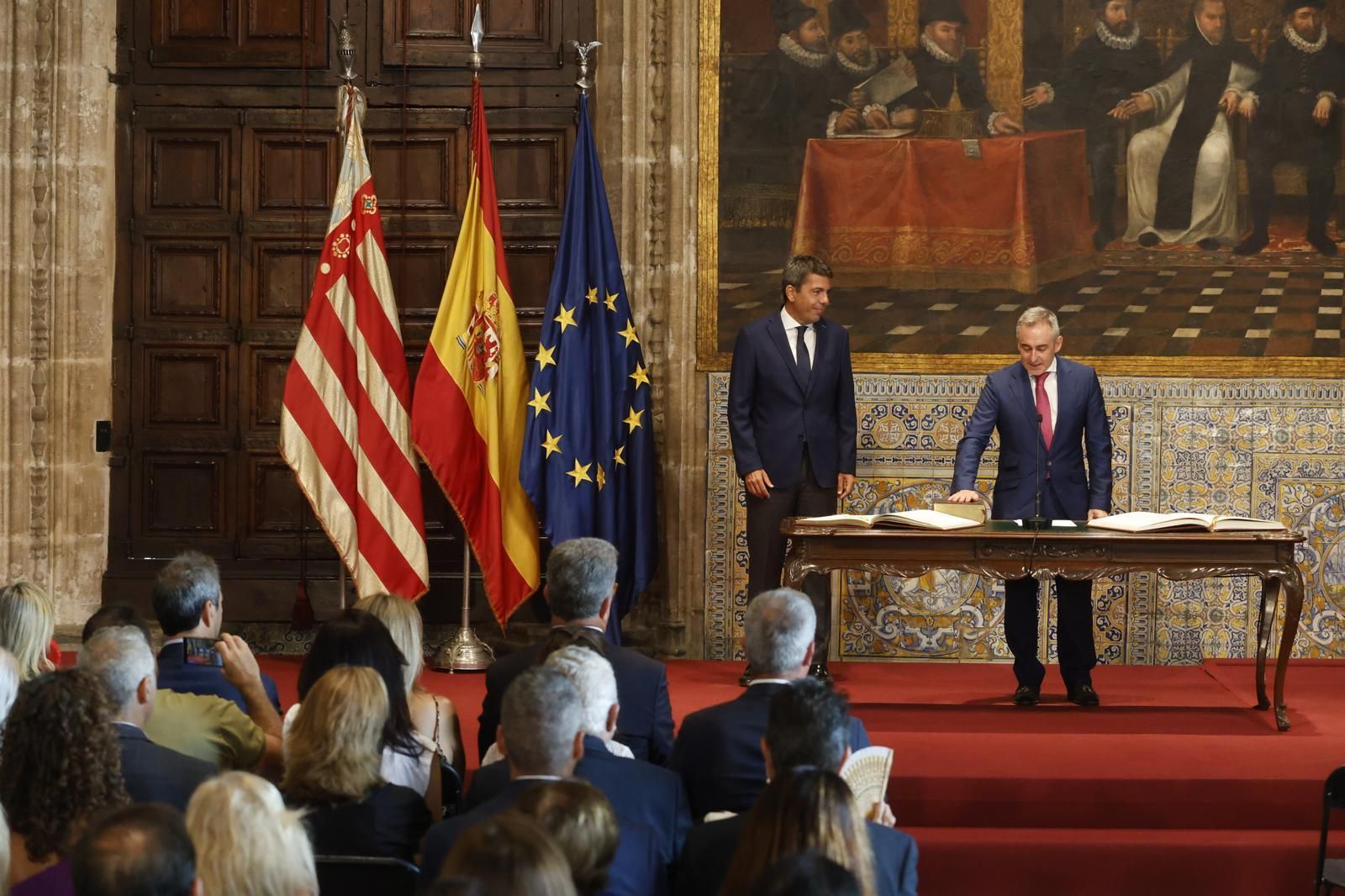 Toma de posesión de los nuevos consellers de Mazón