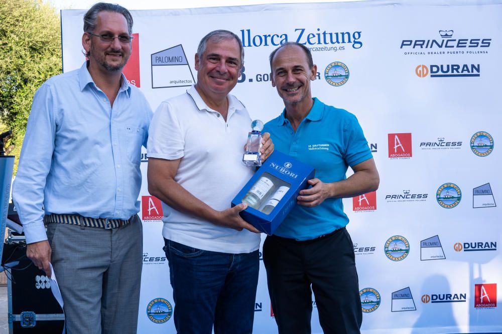 Die Preisverleihung beim MZ-Golfturnier 2019