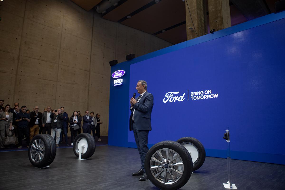 Jesús Alonso, presidente de Ford Iberia, minutos antes de la presentación del nuevo Explorer.