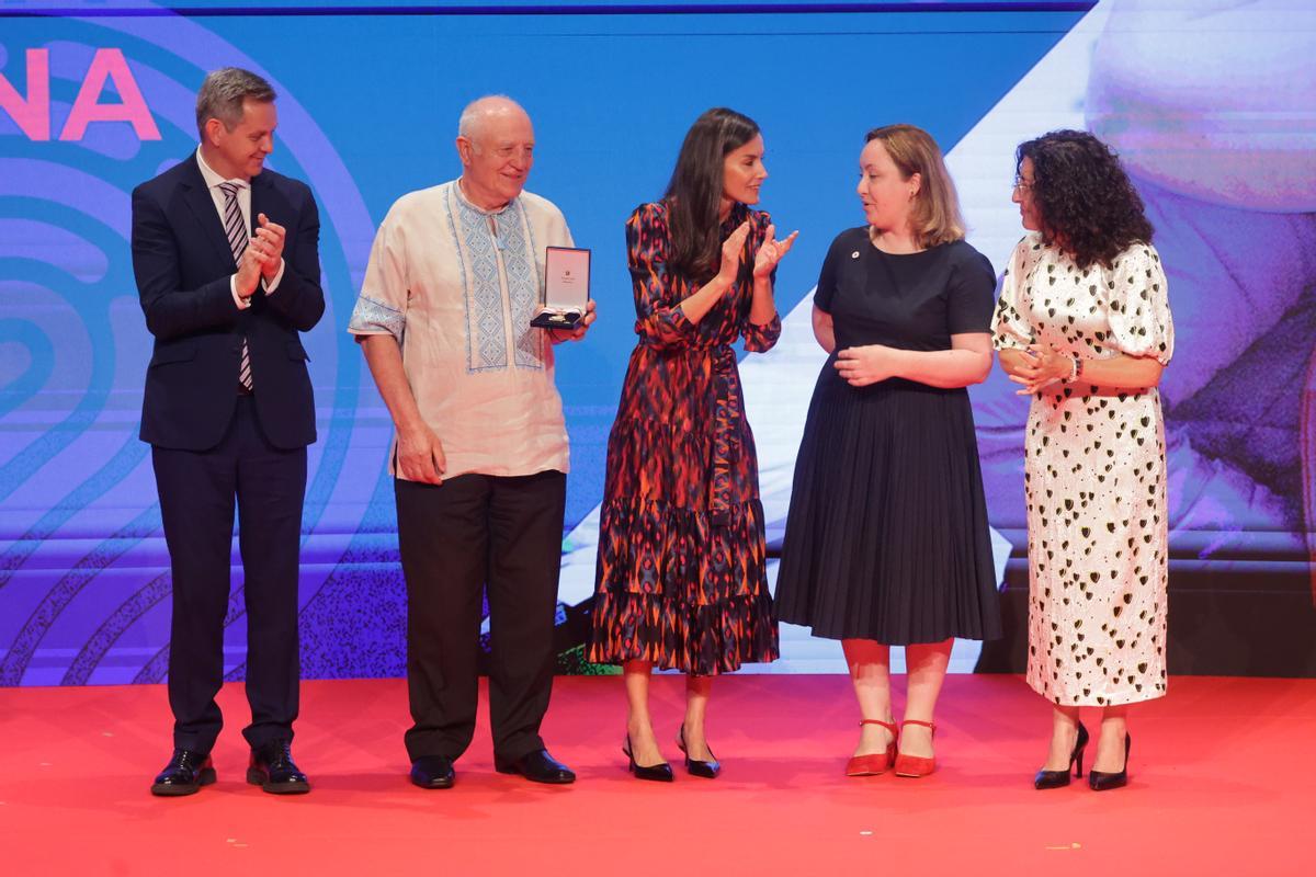 Letizia preside el Día Mundial de la Cruz Roja