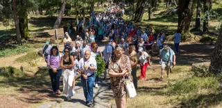La Romería das Angustias vence al calor