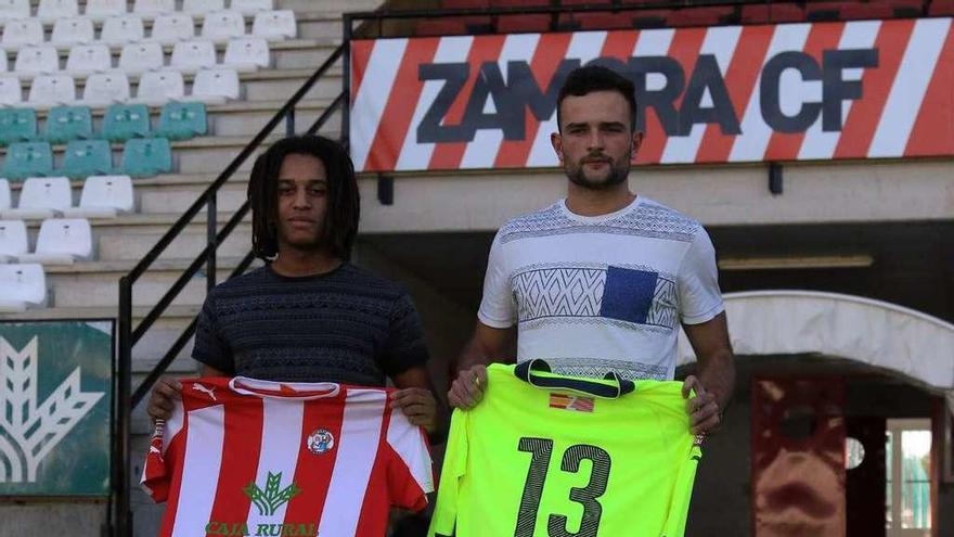 Fer y Juan Berlana en la presentación.