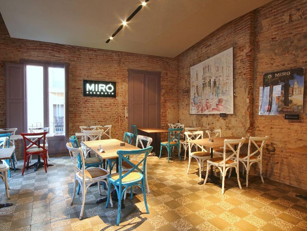 Espacio Miró en el Museo del Vermú de Reus.