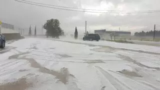 Calles inundadas, incendios forestales y fuertes granizadas en la Región