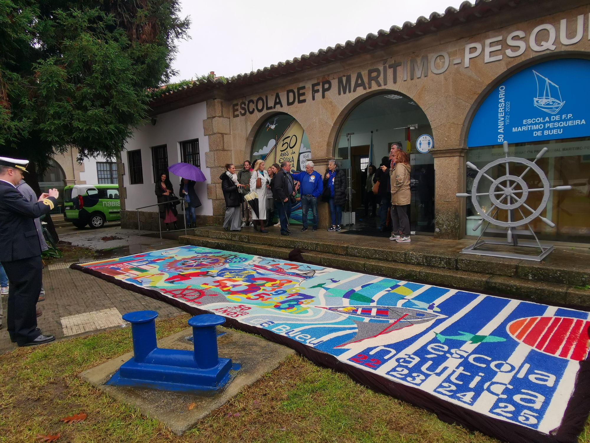 El 50 aniversario de la Escola Náutica de Bueu