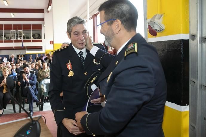 08.03.19. Las Palmas de Gran Canaria. Acto de entrega de Honores y Distinciones Bomberos de Las Palmas de GC. Foto Quique Curbelo