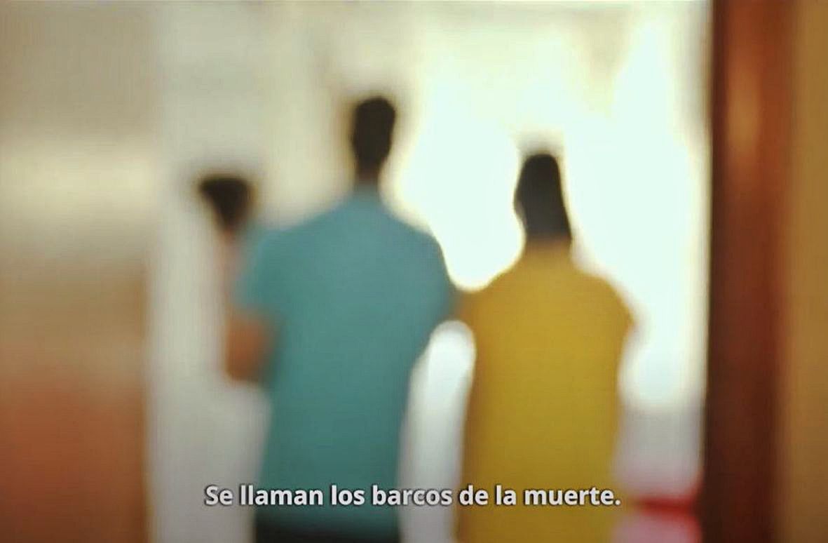 Una de las secuencias del documental dirigido por Sergio Jaén sobre la familia de refugiados que huyó de Libia y que reside en Elche. | INFORMACIÓN