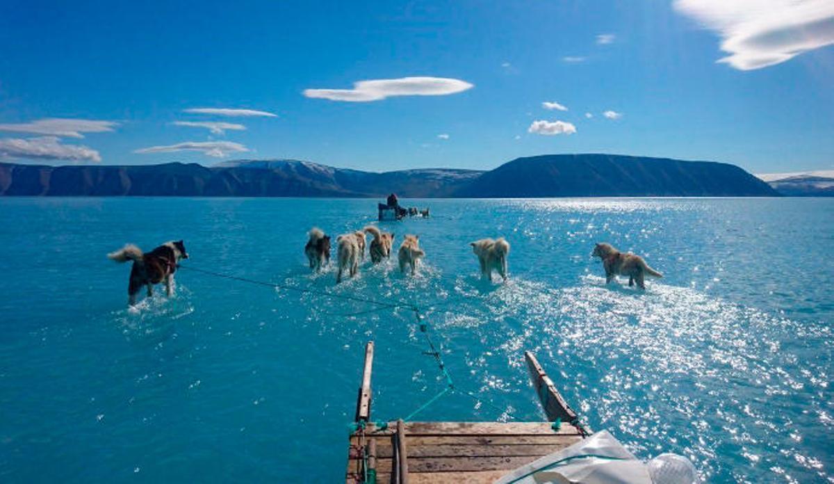 Groenlandia, sin hielo.