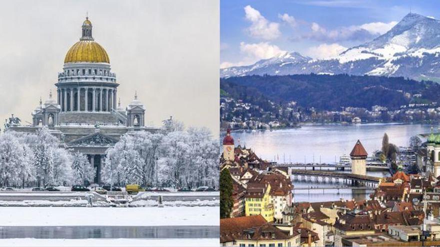 Las cinco ciudades europeas a las que mejor sienta el frío