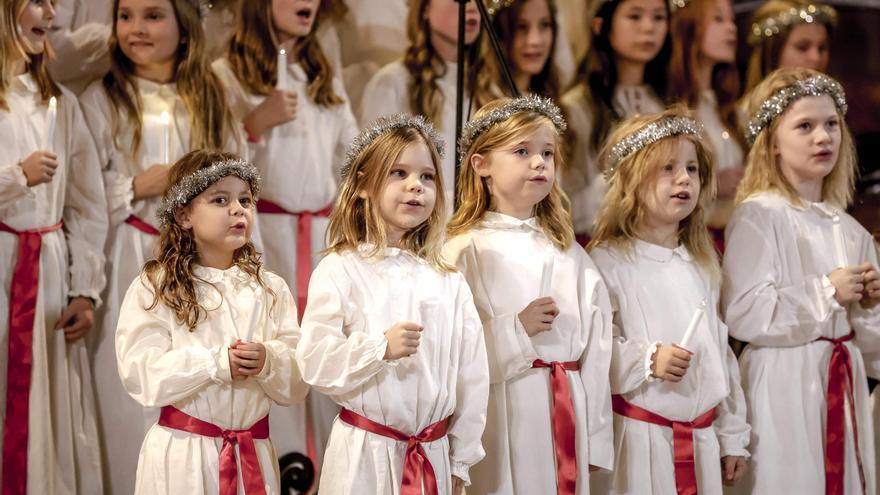 FOTOS | Concierto de Santa Lucía del Colegio Sueco de Mallorca en la Catedral de Palma