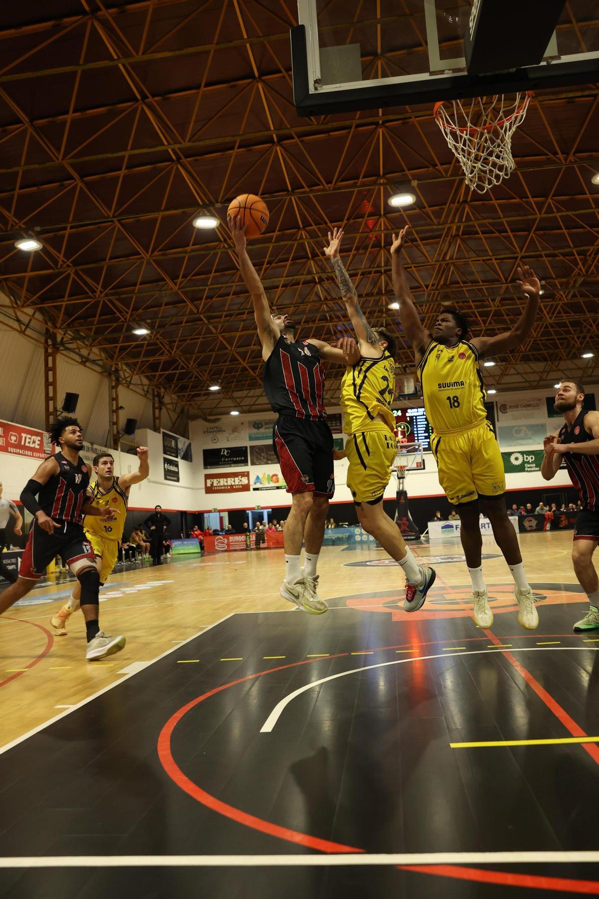 Una foto d’arxiu d’un partit al Pavelló Vell.