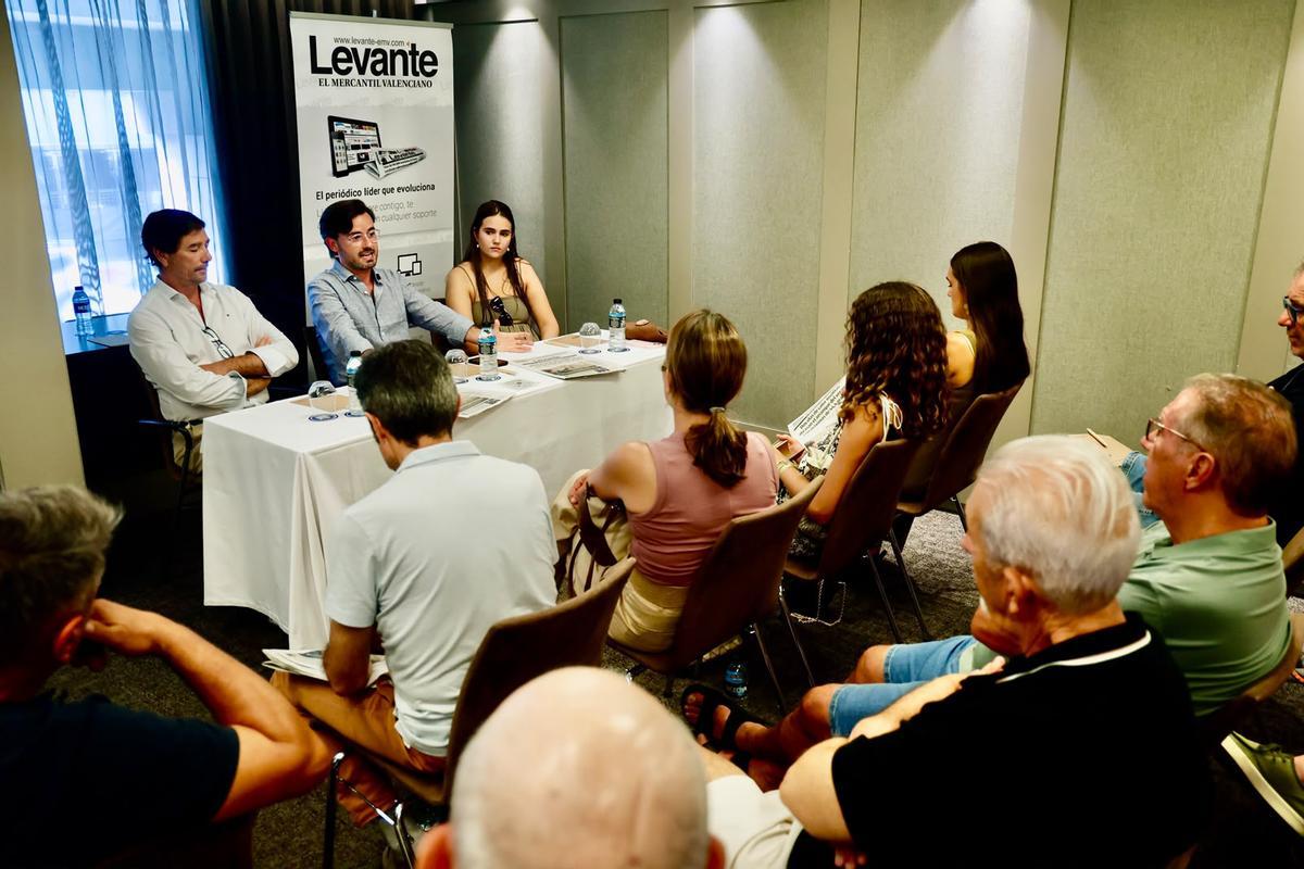 José Enrique y María Fraile abren las tertulias taurinas de Levante-EMV en la Feria de Julio