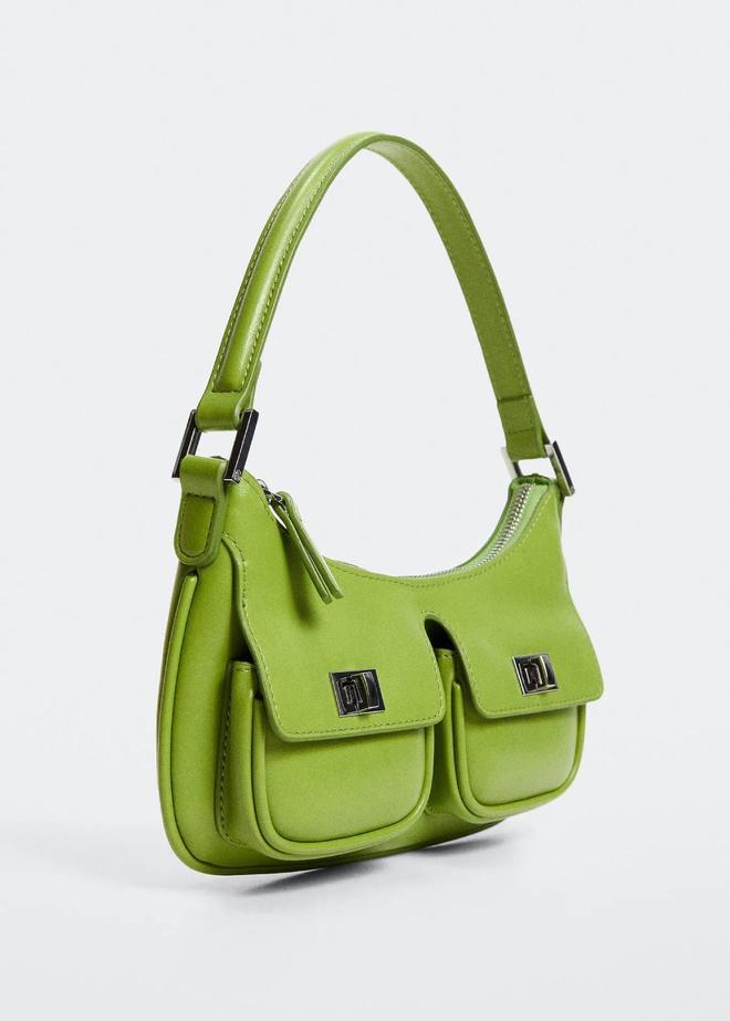 Bolso verde de Mango