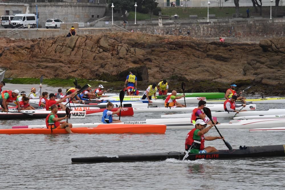 300 palistas en la Ocean Race A Coruña 2020