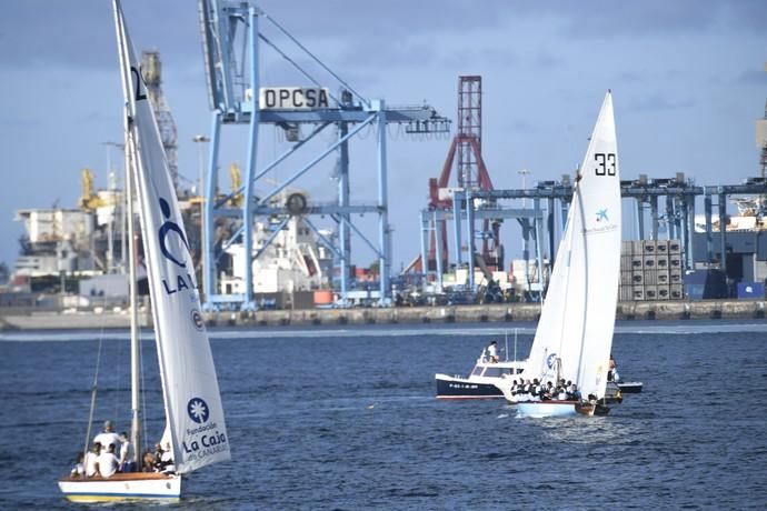 21-09-19 DEPORTES. BAHIA DEL PUERTO. LAS PALMAS DE GRAN CANARIA. Vela latina. Desempate Guanche-Tomás Morales por el título del Campeonato. Fotos: Juan Castro.  | 21/09/2019 | Fotógrafo: Juan Carlos Castro