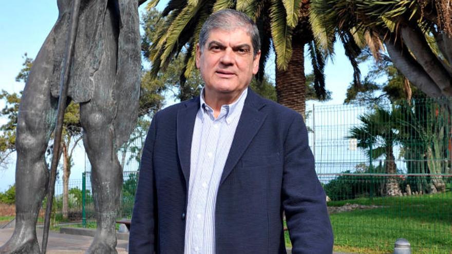 El alcalde de La Matanza de Acentejo, Ignacio Rodríguez (PSOE).