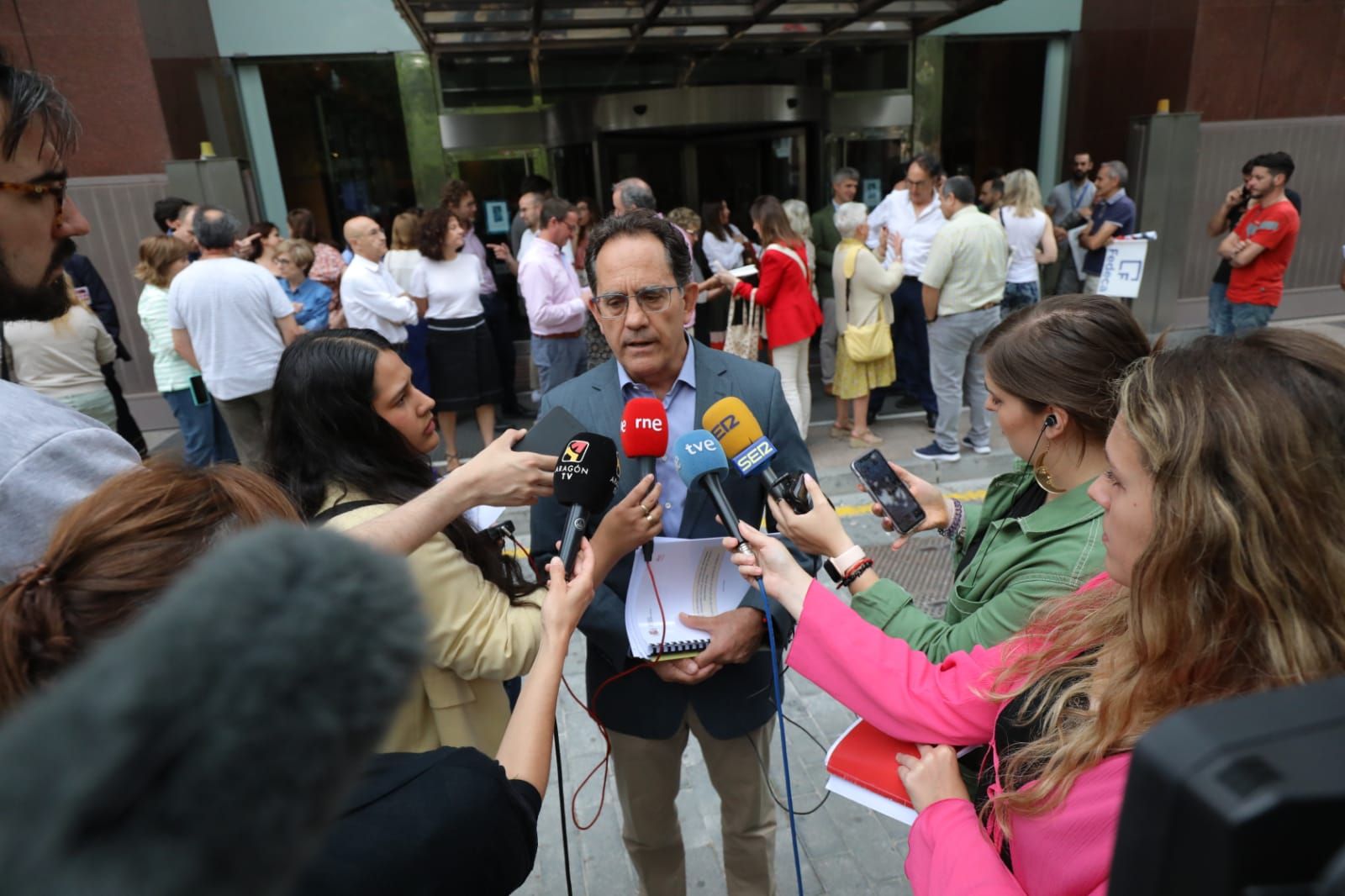 Protesta de los inspectores de trabajo en Zaragoza