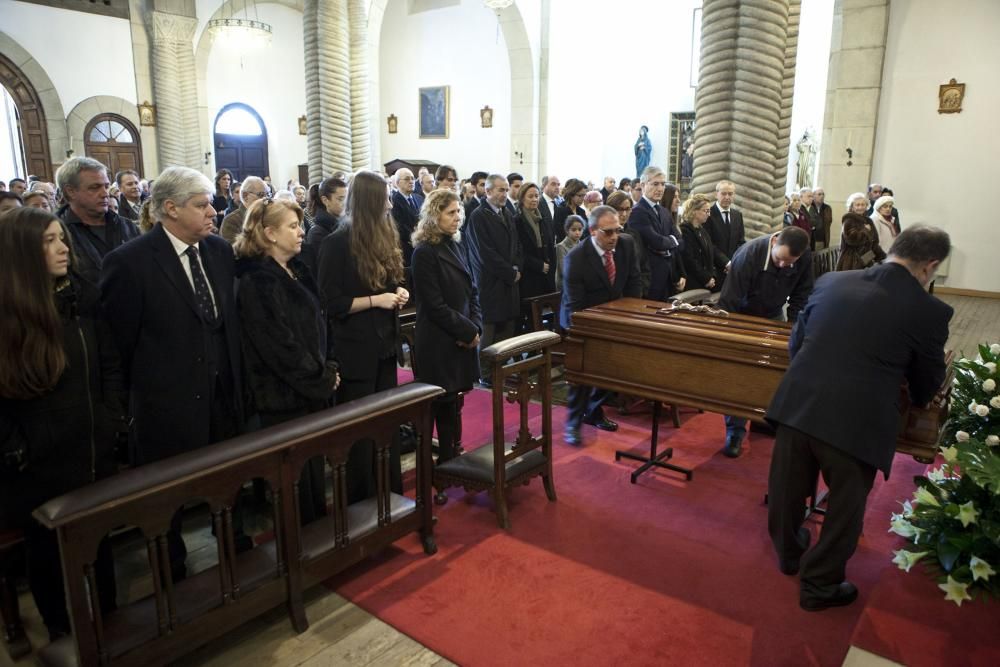 Funeral por Claudio Fernández Junquera en San Julián de Somió