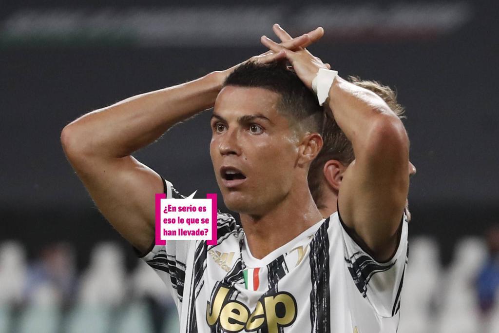 Cristiano en un partido de fútbol