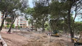 Cort justifica el desmantelamiento de la zona de juegos de Bellver por "el ruido y las fiestas" junto a las viviendas
