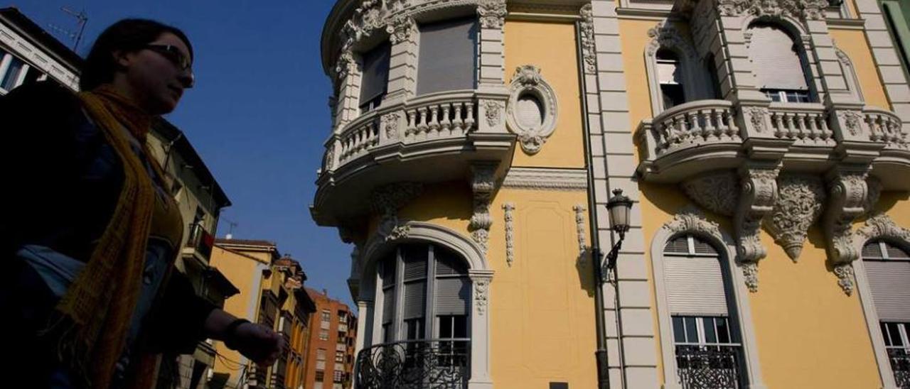 El palacio de Balsera, sede del Conservatorio Julián Orbón.