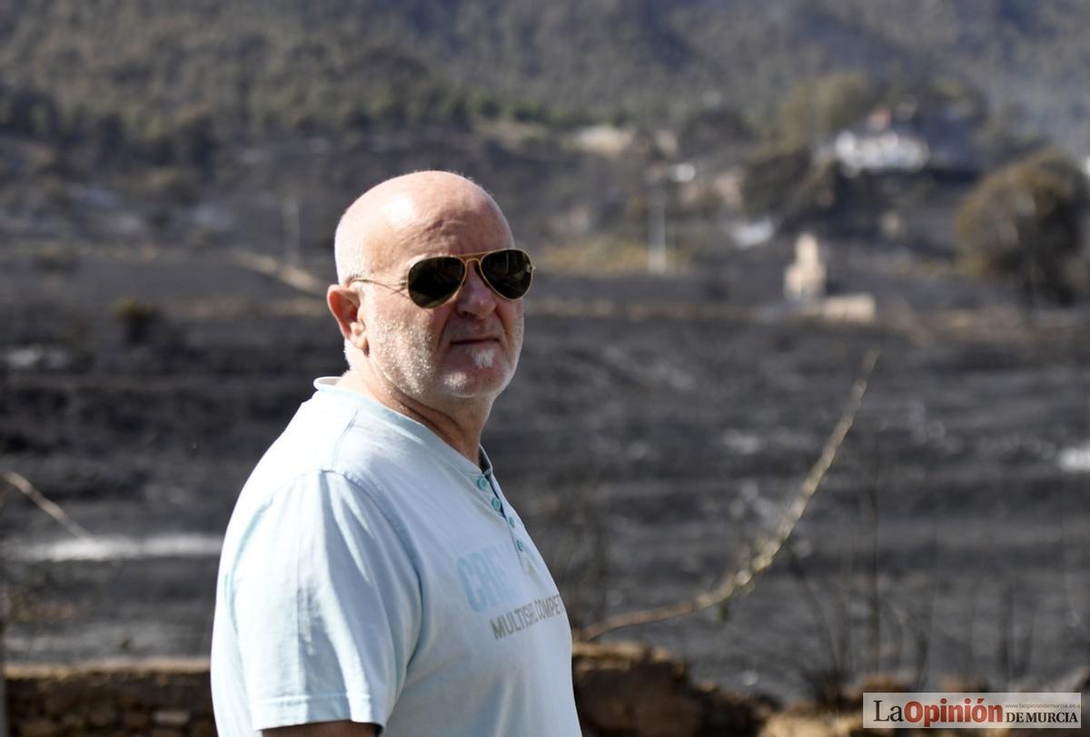 El día después del incendio de El Valle-Carrascoy, en imágenes