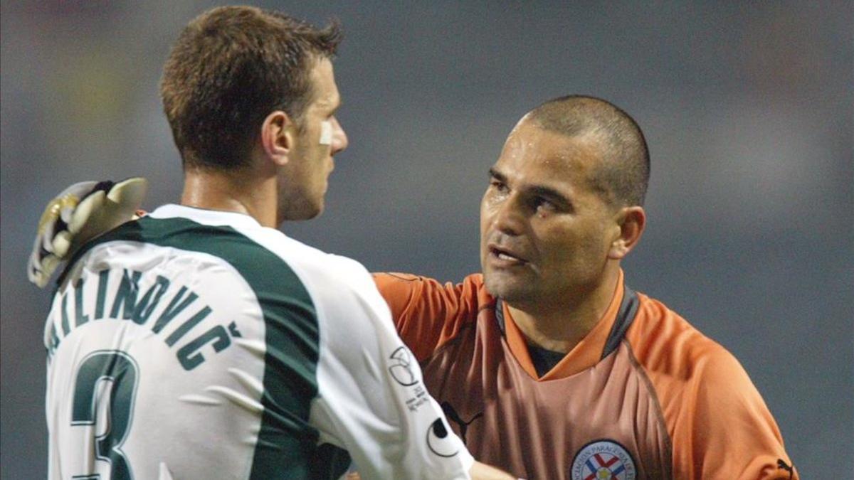 Jose Luis Chilavert fue el capitán de la selección de Paraguay en varios mundiales