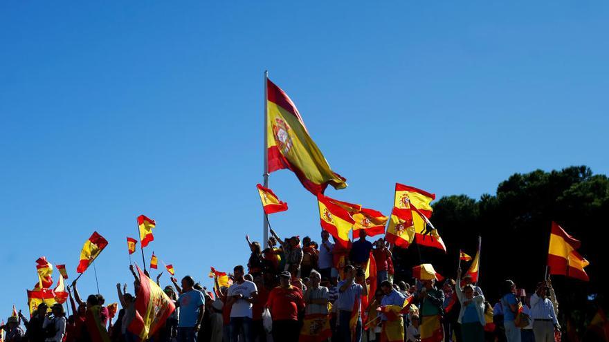 Concentración en Madrid por la unidad de España