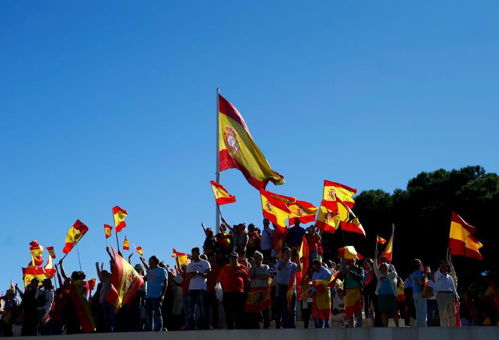Concentración en Madrid por la unidad de España