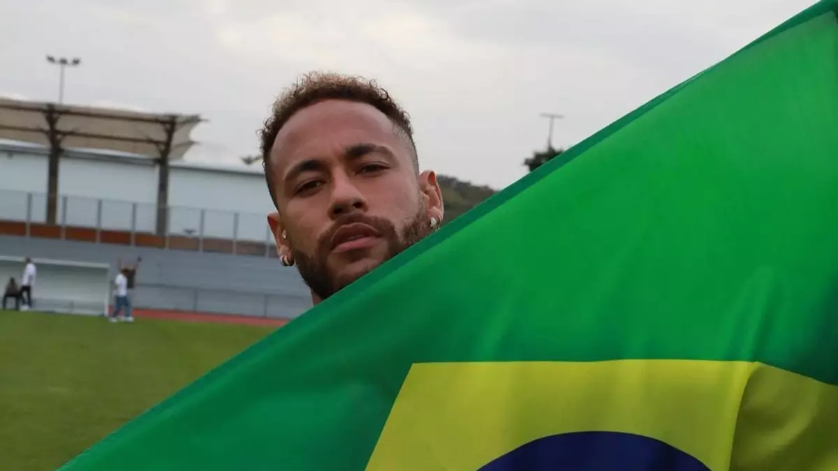 Neymar mostró su apoyo a Bolsonaro públicamente