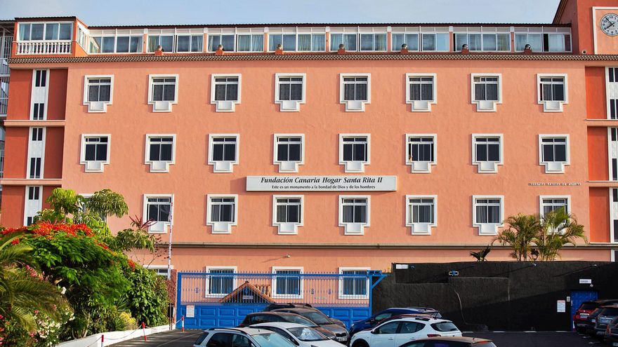 El Hogar Santa Rita acoge en la actualidad a casi 600 mayores en sus instalaciones de Las Dehesas, en Puerto de la Cruz.