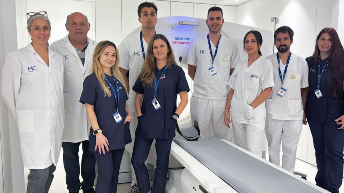 El equipo médico de HC Hospital Marbella.