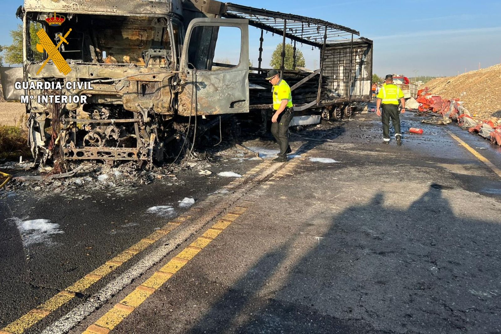 Un muerto y dos heridos en un accidente múltiple en Mallén