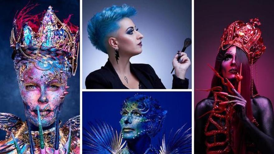 Ana Bluu, experta en maquillaje desde Cáceres: "Siempre me ha gustado ir más allá, usando productos que respeten la piel y permitan jugar con ella"