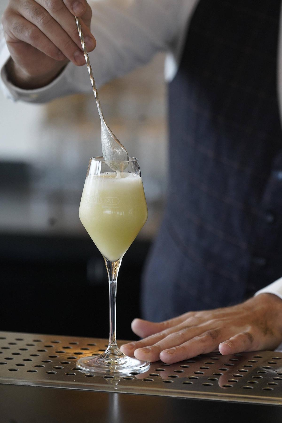 Beny, el còctel que va fer subcampió a Rubén Zayas al concurs d'Espanya.